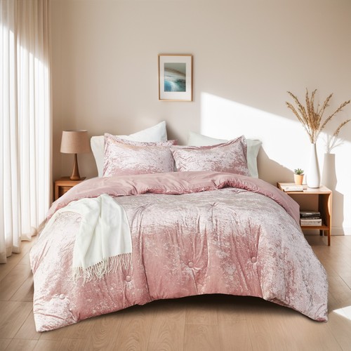 Pieces velvet comforter - velvet,