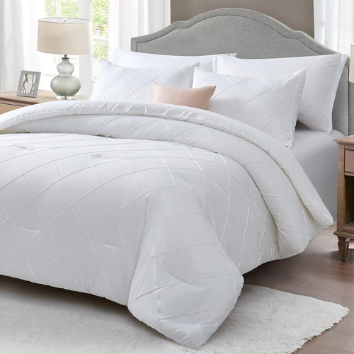 Full size white comforter set - size,