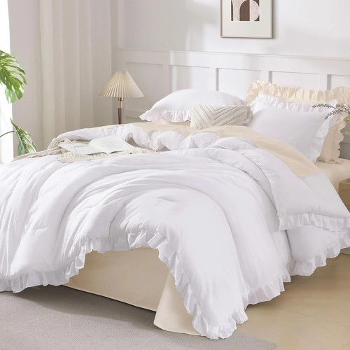 Andency white comforter - white,